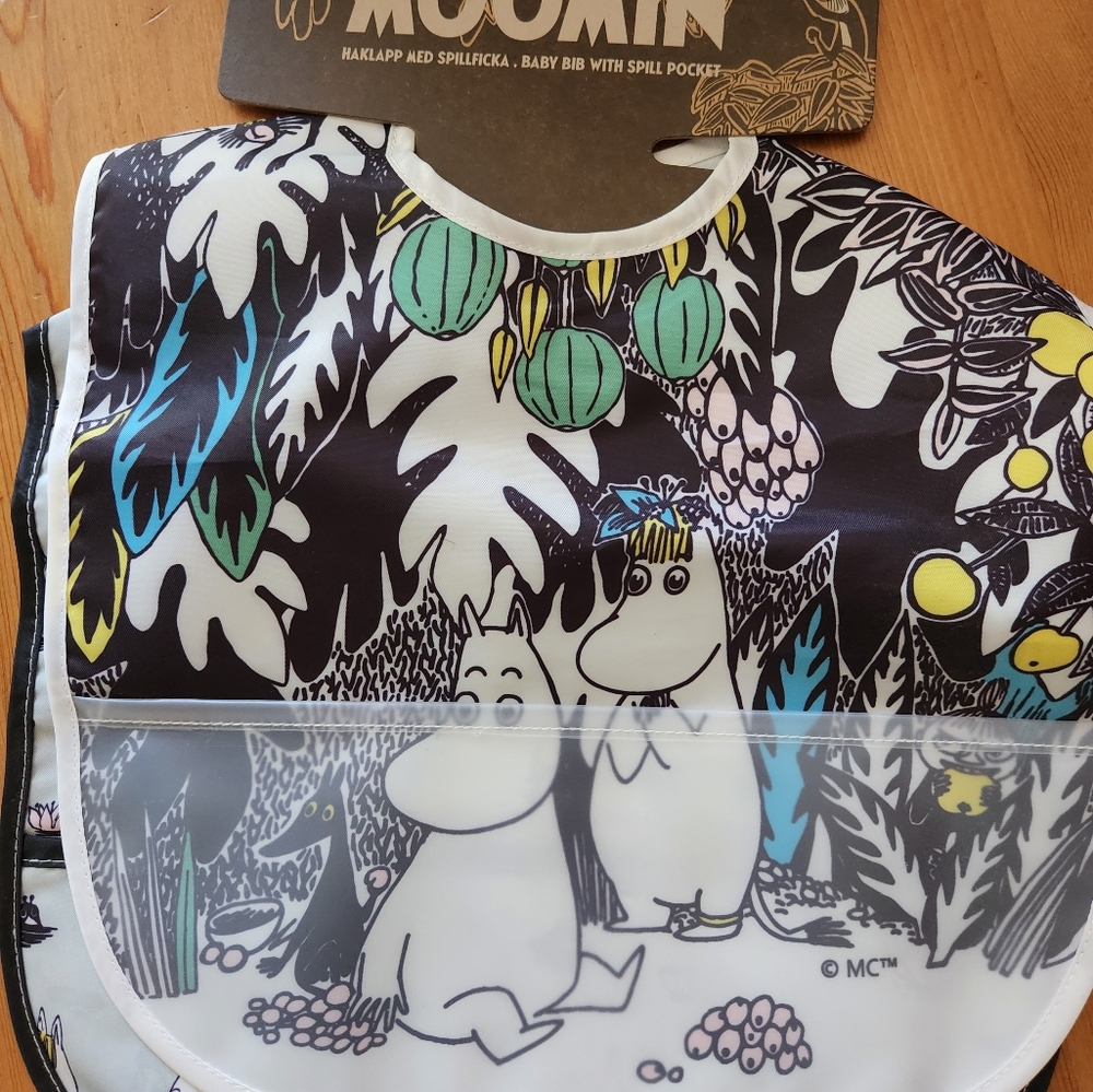 Moomin Characters Baby Bib 2-pack